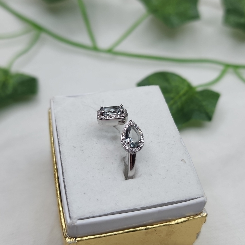 NWT SMOKEY QUARTZ RING - Picture 5 of 9